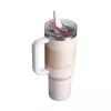 STANLEY Quencher ProTour Flip Straw Tumbler 1,18 l jasnoróżowy kubek termiczny ze słomką