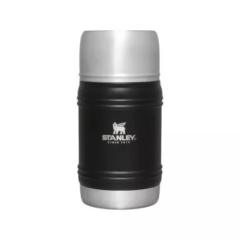 STANLEY The Artisan Termos na żywność 0,5 l Czarny - Próżniowo izolowana stal nierdzewna, szczelny, 6 godz. ciepłe / 12 godz. zimne