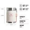 STANLEY The Legendary Food Jar + Spork 0,4L Light Pink