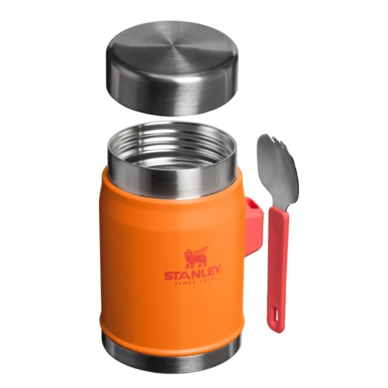 STANLEY The Legendary Food Jar + Spork 0,4 l pomarańczowy