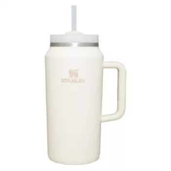 STANLEY The Quencher H2.0 FlowState Tumbler 1,90L Kremowy ze słomką
