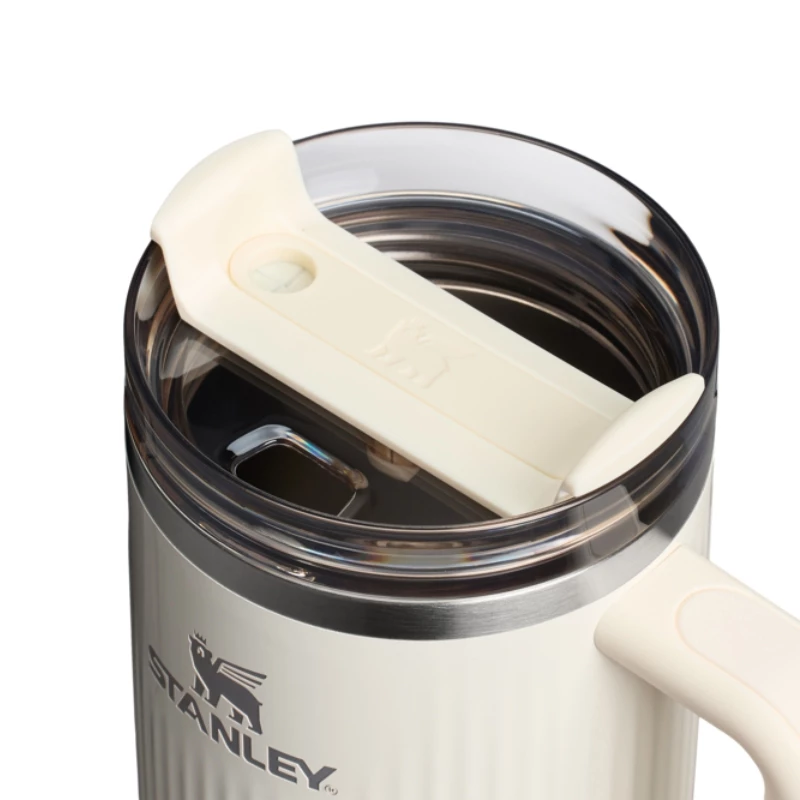 STANLEY The Quencher H2.0 Fluted Tumbler 1,18L Glossy Cream ze słomką