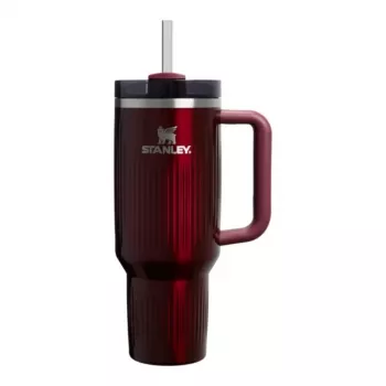STANLEY The Quencher H2.0 Fluted Tumbler 1,18 l błyszczący maroon kubek termiczny ze słomką