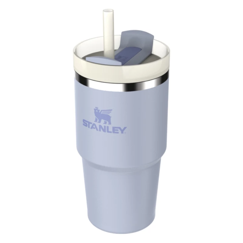 STANLEY The Quencher H2.O FlowState Kubek termiczny 0,59L Jasnoniebieski ze Słomką