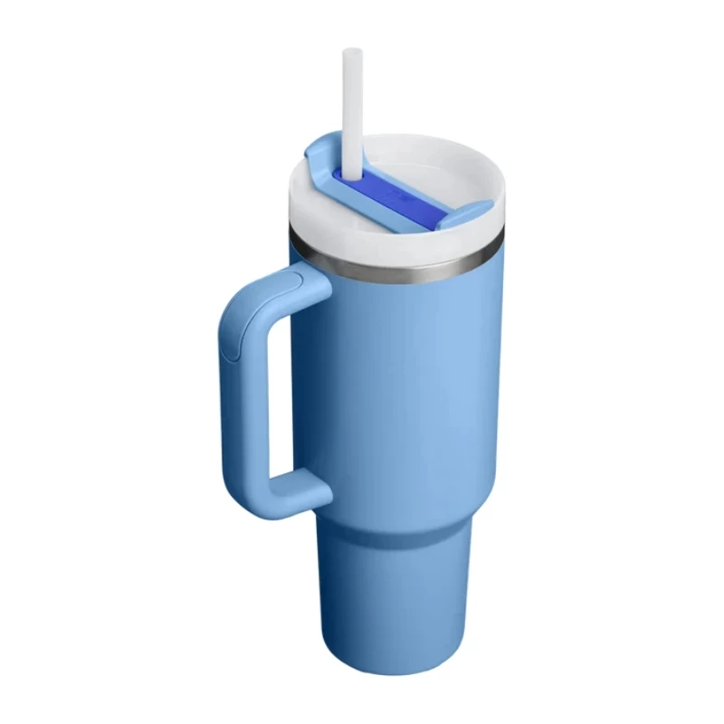 STANLEY The Quencher H2.O FlowState Tumbler 1,18L Jasnoniebieski ze Słomką