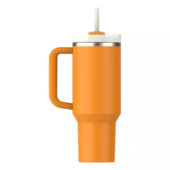 STANLEY The Quencher H2.O FlowState Kubek Termiczny 1,18L Pomarańczowy ze Słomką