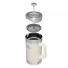 STANLEY The Stay-Hot French Press 1,4L Termos do Kawy w Kolorze Błyszczący Kremowy