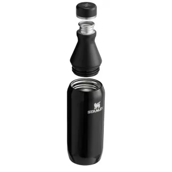 STANLEY Butelka termiczna The All Day Slim Bottle 0,35L Połyskujący Czarny