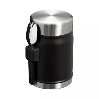 STANLEY Thermos Food The Legendary Food Jar + Spork 0,4L Czarny 2.0