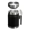 STANLEY Thermos Food The Legendary Food Jar + Spork 0,4L Czarny 2.0