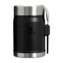 STANLEY Thermos Food The Legendary Food Jar + Spork 0,4L Czarny 2.0