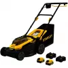STANLEY V20 Akumulatorowa Kosiarka 36V (2x18V) Czarno-Żółta, 2x 4.0Ah Baterie Li-Ion