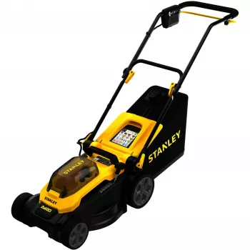 STANLEY V20 Akumulatorowa Kosiarka 36V (2x18V) Czarno/Żółta (Samo Urządzenie)
