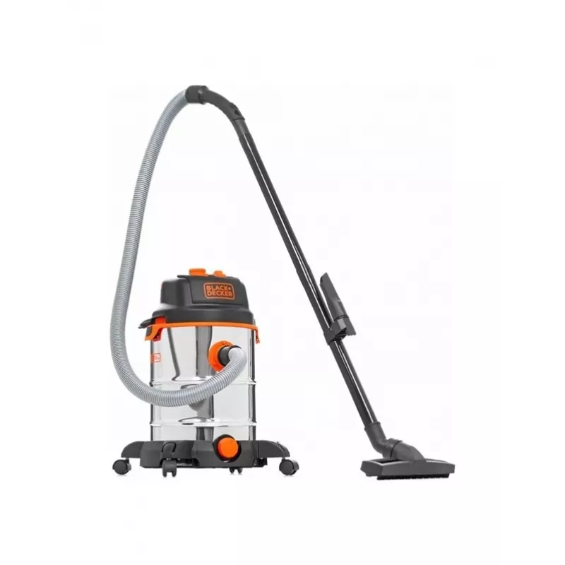 STANLEY Odkurzacz mokry/suchy 1600W 230V 30L ze zbiornikiem ze stali nierdzewnej
