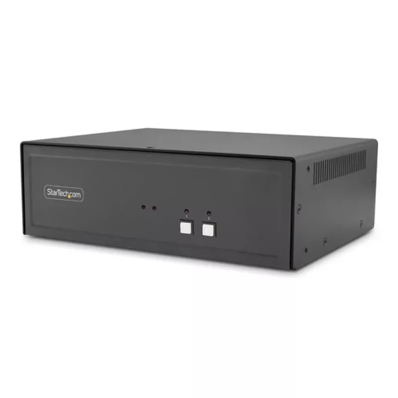 StarTech.com 2-portowy przełącznik KVM DVI-I z audio i hubem USB (CK4-HP202C)