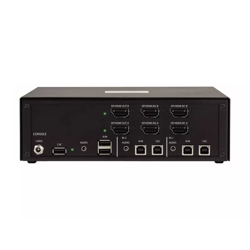 StarTech.com 2-portowy przełącznik KVM DVI-I z audio i hubem USB (CK4-HP202C)