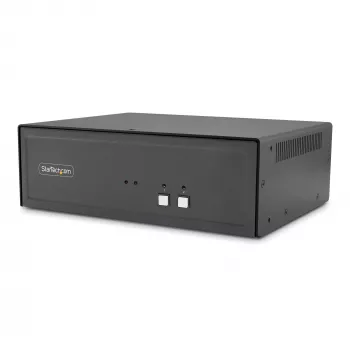 StarTech.com 2-portowy przełącznik KVM DVI-I z audio i hubem USB (CK4-HP202C)