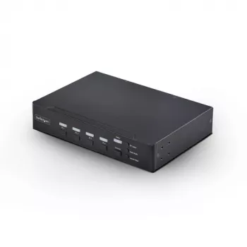 StarTech.com 4-Port DVI-I KVM Switch z Audio i Hubem USB 2.0