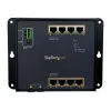 StarTech.com 8 Port PoE+ Gigabit Ethernet Managed Industrial Switch z 2 Portami SFP - Montaż na Ścianie z Dostępem od Przodu