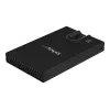 StarTech.com S251BMU3FP Zewnętrzna obudowa na dysk twardy (szyfrowana, dostęp przez odcisk palca, USB 3.0, 2,5 inch SATA)