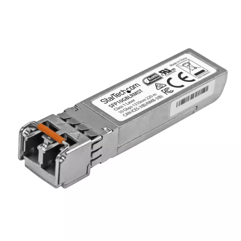 StarTech.com SFP-10GBASE-LRM-ST Moduł nadawczo-odbiorczy SFP+, 10GBase-LRM, kompatybilny z Cisco, światłowodowy, 1310nm, LC Multimode, DDM