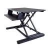 StarTech.com Konwerter biurka do pracy na stojąco z tacą na klawiaturę - powierzchnia 89 x 53 cm - ergonomiczny, regulowany podnośnik biurka - mieści 2 monitory - zmontowany - czarny - 30 inch (76,2 cm) - 56 cm - 12,7 kg - 2,3 kg - prostokątny