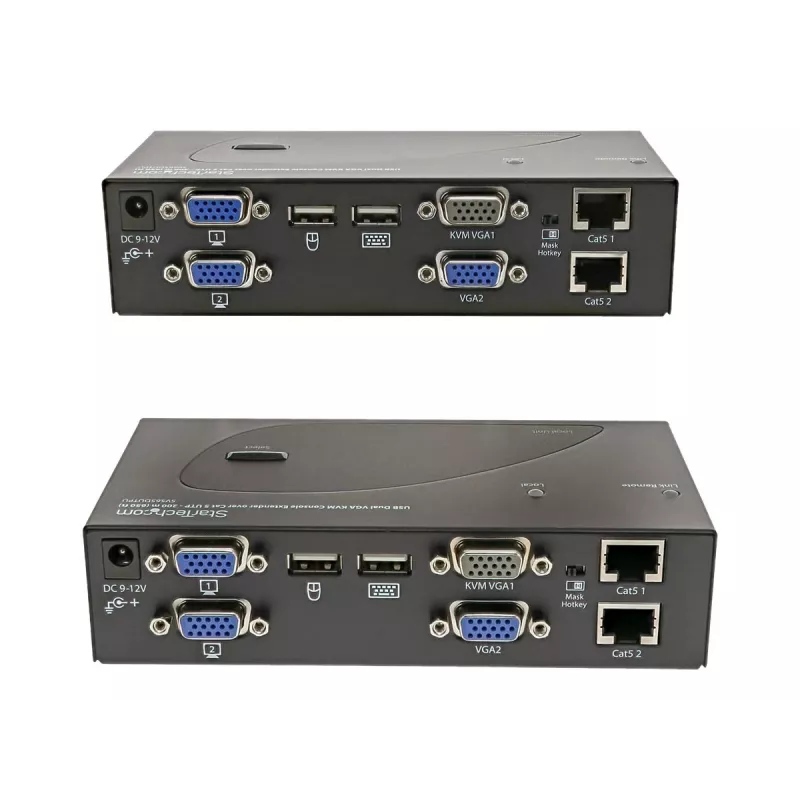 StarTech.com USB Dual VGA KVM Extender do 300m (Cat5/6)