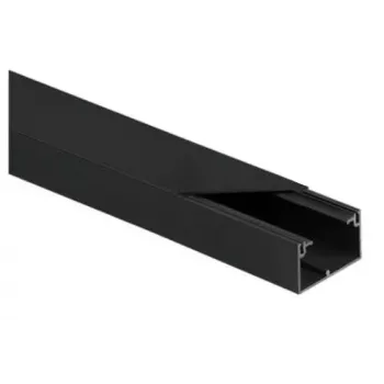 STASIŃSKI CLS 40x25 Zestaw listew instalacyjnych czarny 2m (opakowanie 10 szt.)