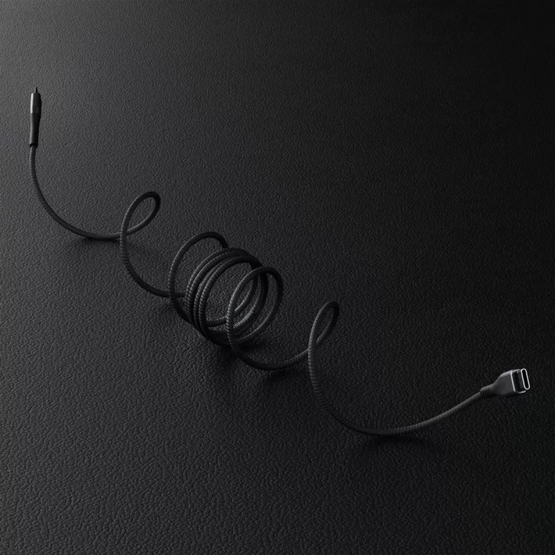 STATIK MagStack Pro Kabel magnetyczny USB-C na USB-C 1m Czarny