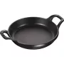 Staub Okrągłe naczynie do pieczenia i zapiekania 16 cm 0,4 l Żeliwne Czarne