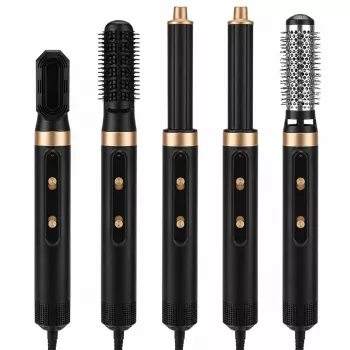 StayBeauty by Extralink M-17934 5-w-1 Stylizator na gorące powietrze z technologią jonową, 1000W, 5 nasadek, regulacja temperatury i prędkości