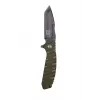 Stealth Stonewashed Tanto Folding Knife 101 INC Green