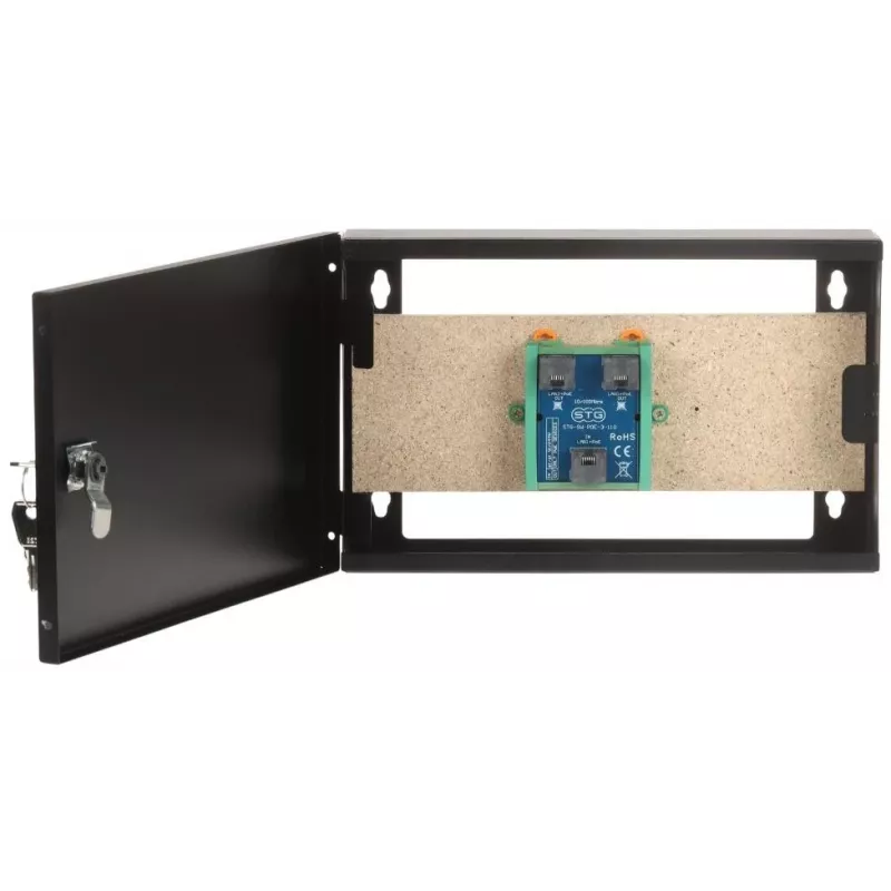 STG STG-SW-POE-3-110 PoE Switch / Extender, 2 Porty PoE + 1 Uplink, 10/100 Mbps