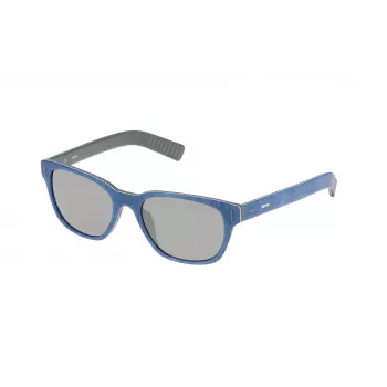 STING MAN SS653954N58X Okulary przeciwsłoneczne prostokątne czarno-szare 52/19/145 mm UV400