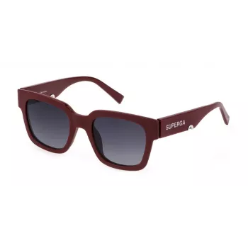STING SST459-520G96 Okulary przeciwsłoneczne unisex Czarna oprawka Szare szkła 52mm