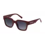 STING SST459-520G96 Okulary przeciwsłoneczne unisex Czarna oprawka Szare szkła 52mm