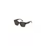 STING Unisex SST459-5202BL Okulary przeciwsłoneczne - Czarna oprawka, niebieskie szkła 52/21/140 mm