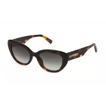 Okulary przeciwsłoneczne damskie Sting SST4585302BL - 53/19/140 mm Oprawka czarno-niebieska, soczewki szare