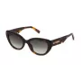 Okulary przeciwsłoneczne damskie Sting SST4585302BL - 53/19/140 mm Oprawka czarno-niebieska, soczewki szare