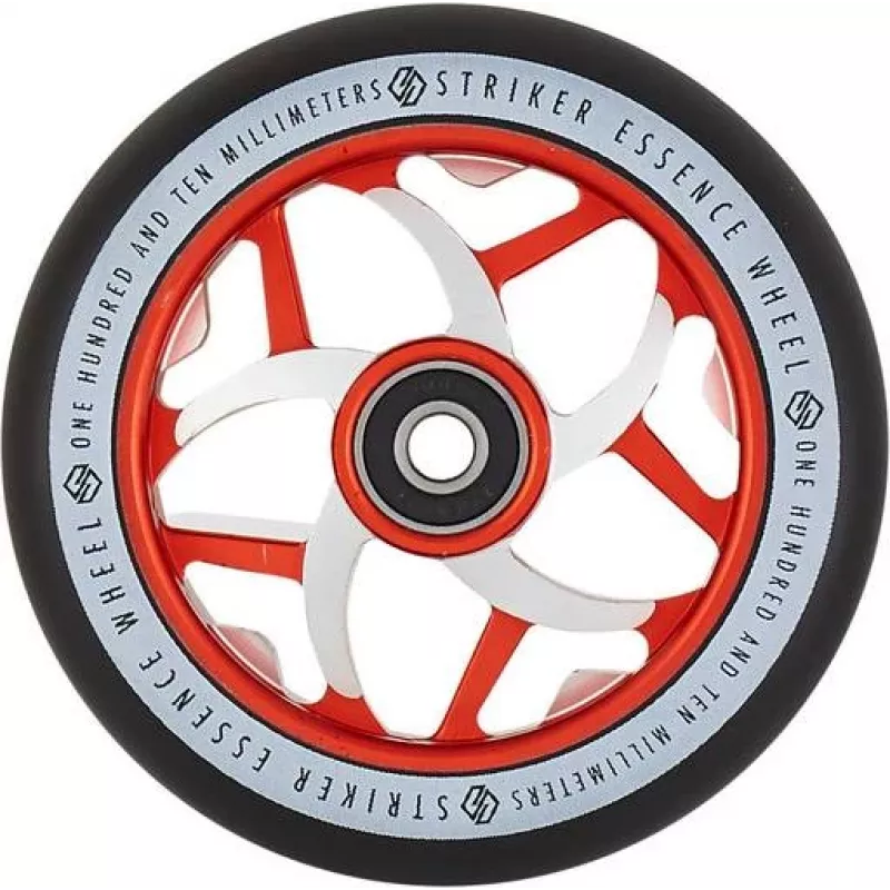 Striker Essence V3 Pro Wheels One Color - 110mm 88A Black Scooter Wheels (Pair)