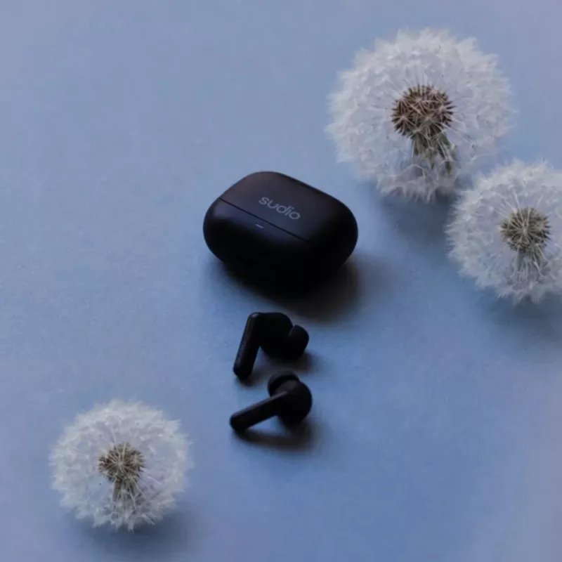 Sudio C8 słuchawki bezprzewodowe, ANC, Bluetooth 5.4, czarne