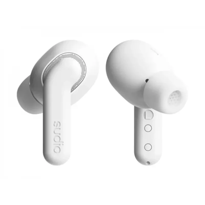 Sudio E4 Pro słuchawki bezprzewodowe, Bluetooth 6.0, Cloud White