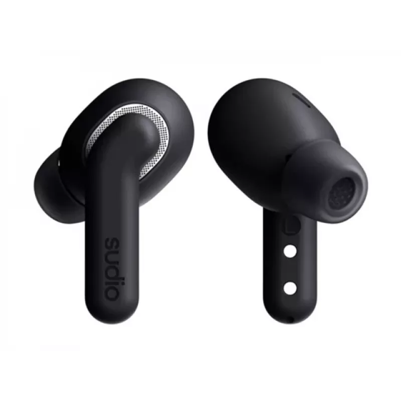 Sudio E4 Pro słuchawki bezprzewodowe, Bluetooth 6.0, Midnight Black