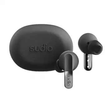 Sudio N3 Pro słuchawki bezprzewodowe, Bluetooth 5.4, Titanium Black
