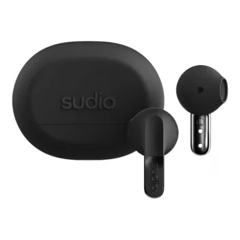 Sudio N3 słuchawki bezprzewodowe, Bluetooth 5.4, Onyx Black