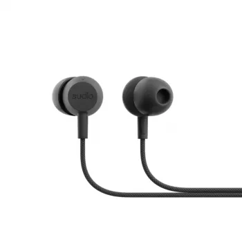 Sudio V3 Bezprzewodowe Słuchawki Dokanałowe z Mikrofonem, Ładowanie USB-C, Dusty Black