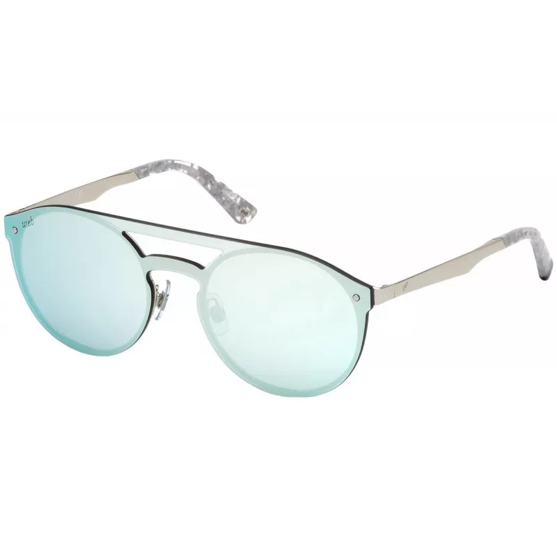 Okulary przeciwsłoneczne WEB EYEWEAR Unisex WE0182-18C (Soczewka/Mostek/Zausznik) 51/22/140 mm Havana/Brąz