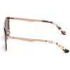 Okulary przeciwsłoneczne WEB EYEWEAR Unisex WE0190-34G Havana Acetate Brown Gradient Lens 52mm