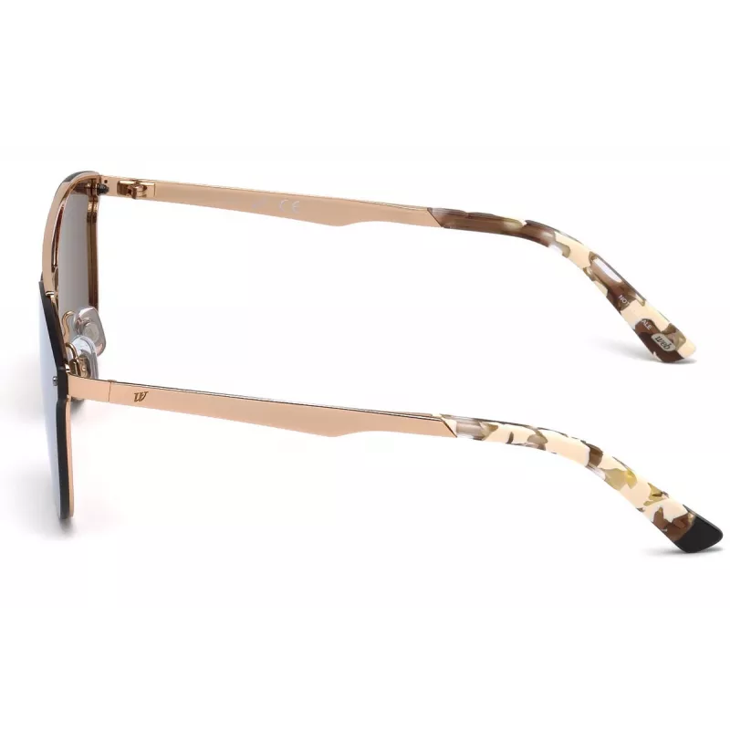 Okulary przeciwsłoneczne WEB EYEWEAR Unisex WE0190-34G Havana Acetate Brown Gradient Lens 52mm