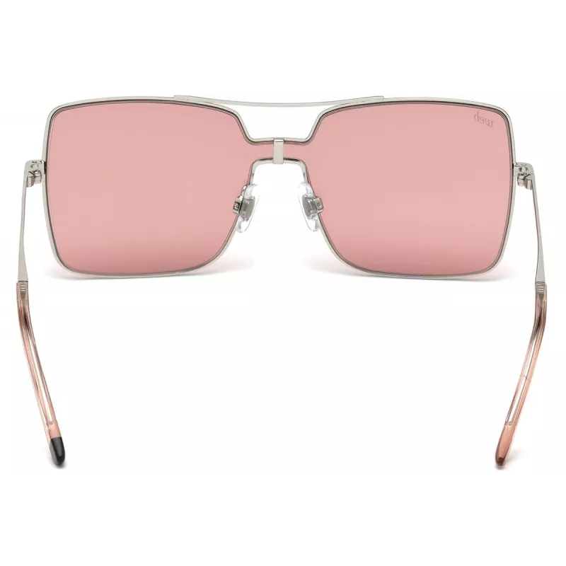 Okulary przeciwsłoneczne WEB EYEWEAR Woman WE0201-16U Cat Eye Havana Acetate Brązowe Soczewki 100% UV400
